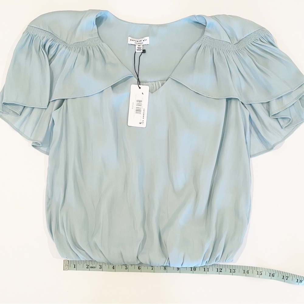 NWT Current Air capes sleeve bubble hem‎ blouse - Picture 12 of 12